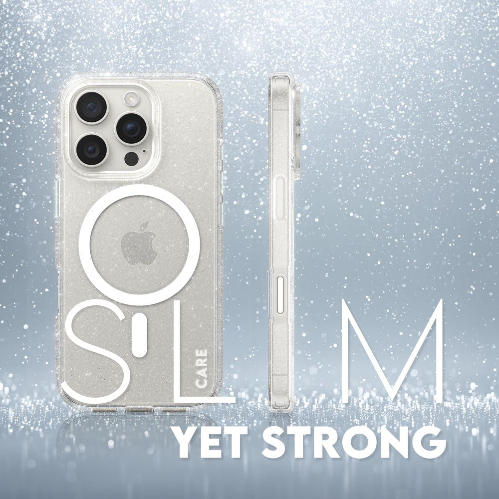 CARE by PanzerGlass iPhone 16 Pro FLAGSHIP Urban Combat-deksel - MagSafe Kompatibel - Star Lit / White