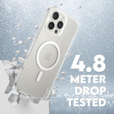 CARE by PanzerGlass iPhone 16 Pro Max FLAGSHIP Urban Combat-deksel - MagSafe Kompatibel - Star Lit / White