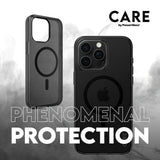 CARE by PanzerGlass iPhone 16 FLAGSHIP Urban Combat-deksel - MagSafe Kompatibel - Smokey / Black