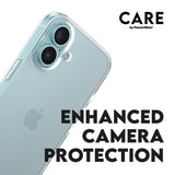 CARE by PanzerGlass iPhone 16 FLAGSHIP Urban Combat-deksel - Transparent