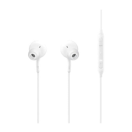 Original Samsung In-Ear Hodetelefoner Type-C Stik med Mic og Remote - Hvit