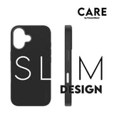 CARE by PanzerGlass iPhone 16 FASHION Fearlessly Fashionable Deksel - MagSafe Kompatibel - Black
