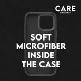 CARE by PanzerGlass iPhone 16 Pro FASHION Fearlessly Fashionable Deksel - MagSafe Kompatibel - Black