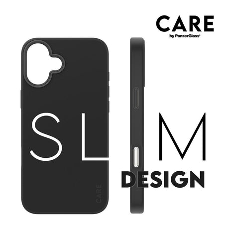 CARE by PanzerGlass iPhone 16 Plus FASHION Fearlessly Fashionable Deksel - MagSafe Kompatibel - Black