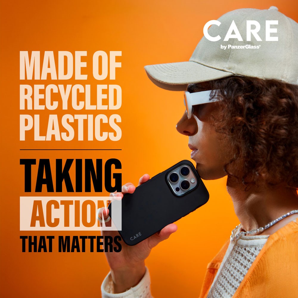 CARE by PanzerGlass iPhone 16 Pro Max FASHION Fearlessly Fashionable Deksel - MagSafe Kompatibel - Black