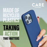 CARE by PanzerGlass iPhone 16 Plus FASHION Fearlessly Fashionable Deksel - MagSafe Kompatibel - Coronet Blue