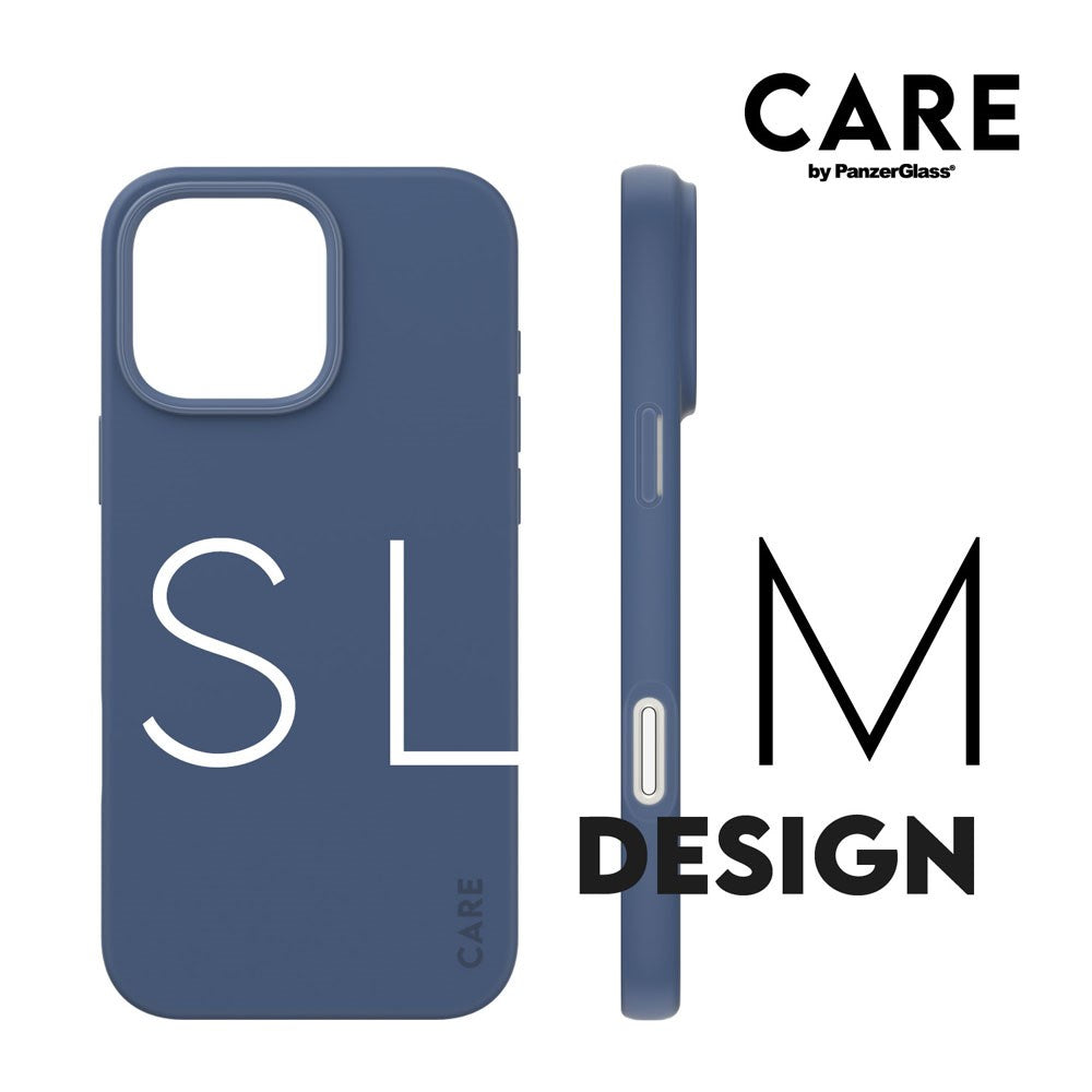 CARE by PanzerGlass iPhone 16 Pro Max FASHION Fearlessly Fashionable Deksel - MagSafe Kompatibel - Coronet Blue