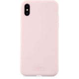 Holdit iPhone X / Xs Soft Touch Silikon Deksel - Blush Rosa