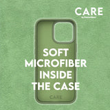 CARE by PanzerGlass iPhone 16 Pro FASHION Fearlessly Fashionable Deksel - MagSafe Kompatibel - Piquant Green