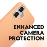 CARE by PanzerGlass iPhone 16 Plus FASHION Fearlessly Fashionable Deksel - MagSafe Kompatibel - Peach Fuzz