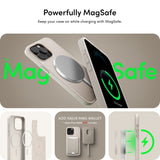 iPhone 15 Pro Cyrill Kajuk Mag Hybrid Deksel - MagSafe Kompatibel - Cream