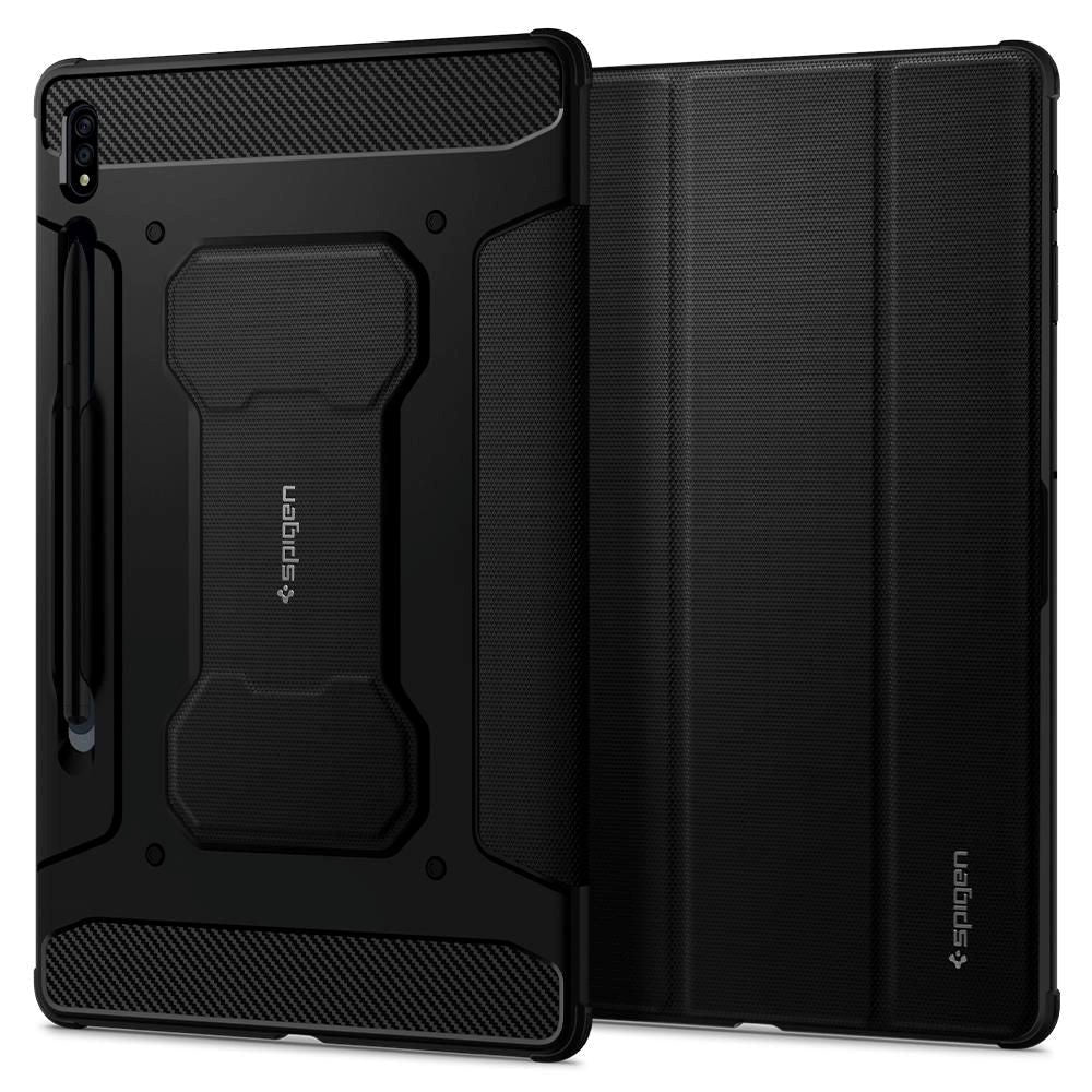 Samsung Galaxy Tab S8 / S7 Spigen Rugged Armor Pro Deksel - Black