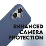 CARE by PanzerGlass iPhone 16 FASHION Fearlessly Fashionable Deksel - Coronet Blue