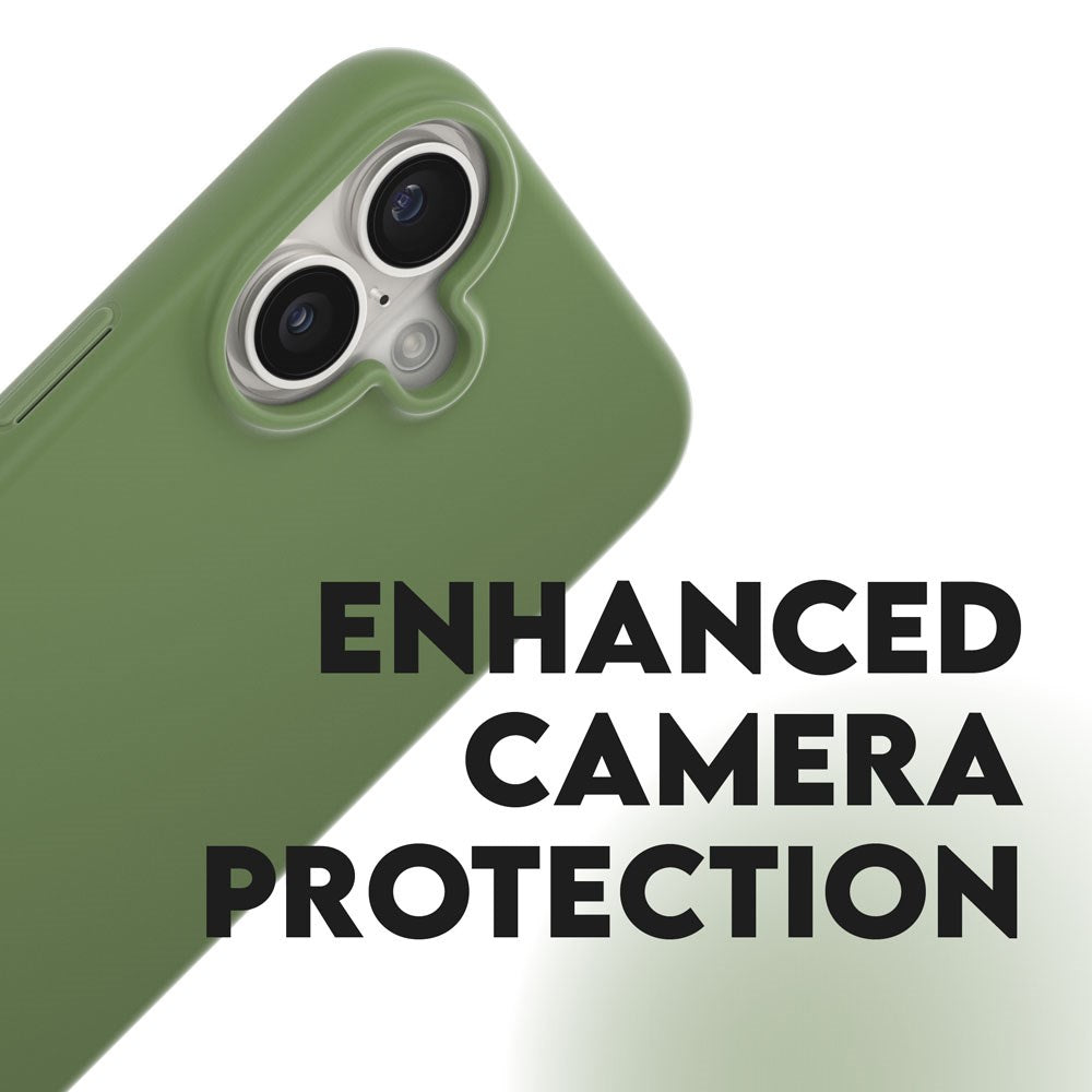 CARE by PanzerGlass iPhone 16 FASHION Fearlessly Fashionable Deksel - Piquant Green