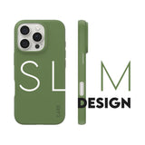 CARE by PanzerGlass iPhone 16 Pro FASHION Fearlessly Fashionable Deksel - Piquant Green