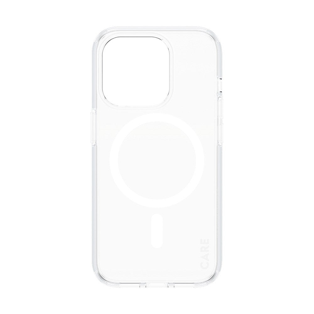 CARE by PanzerGlass iPhone 15 Pro FLAGSHIP Urban Combat-deksel - MagSafe Kompatibel - Transparent / White