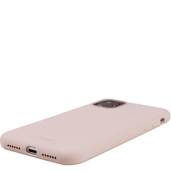 Holdit iPhone 11 Soft Touch Silikon Deksel - Blush Pink