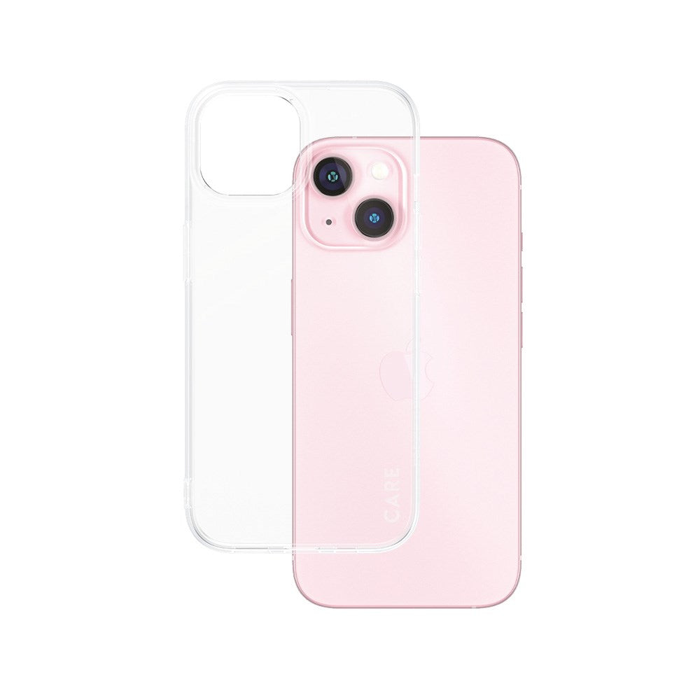 CARE by PanzerGlass iPhone 15 FASHION X-Ray Soft Basic Deksel - Gjennomsiktig