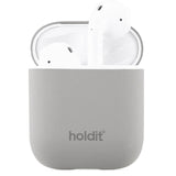 Holdit Nygård Silikondeksel Til Apple AirPods (1 & 2. gen.) - Taupe