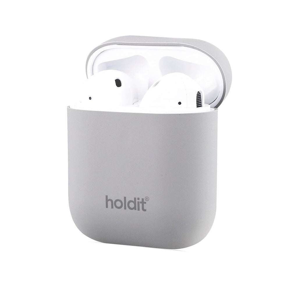 Holdit Nygård Silikondeksel Til Apple AirPods (1 & 2. gen.) - Taupe