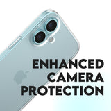 CARE by PanzerGlass iPhone 16 FASHION X-Ray Soft Basic Deksel - Gjennomsiktig