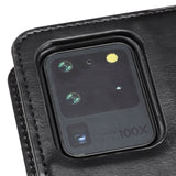 Holdit Samsung Galaxy S20 Ultra Berlin Wallet Magnetisk Deksel  med Lommebok- Svart