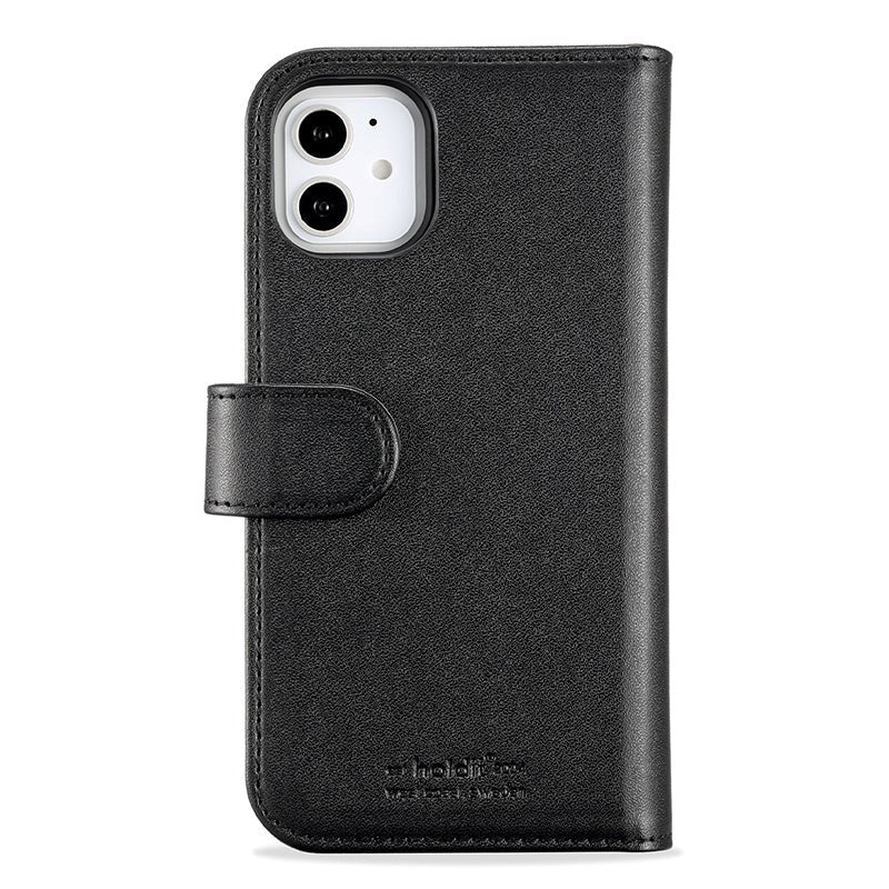 Holdit iPhone 11 Extended Magnet Case Skinndeksel med Lommebok - Svart