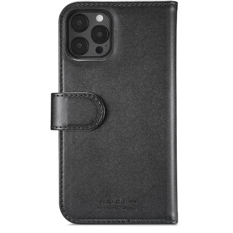 Holdit iPhone 12 / 12 Pro Wallet Magnet Case - Svart