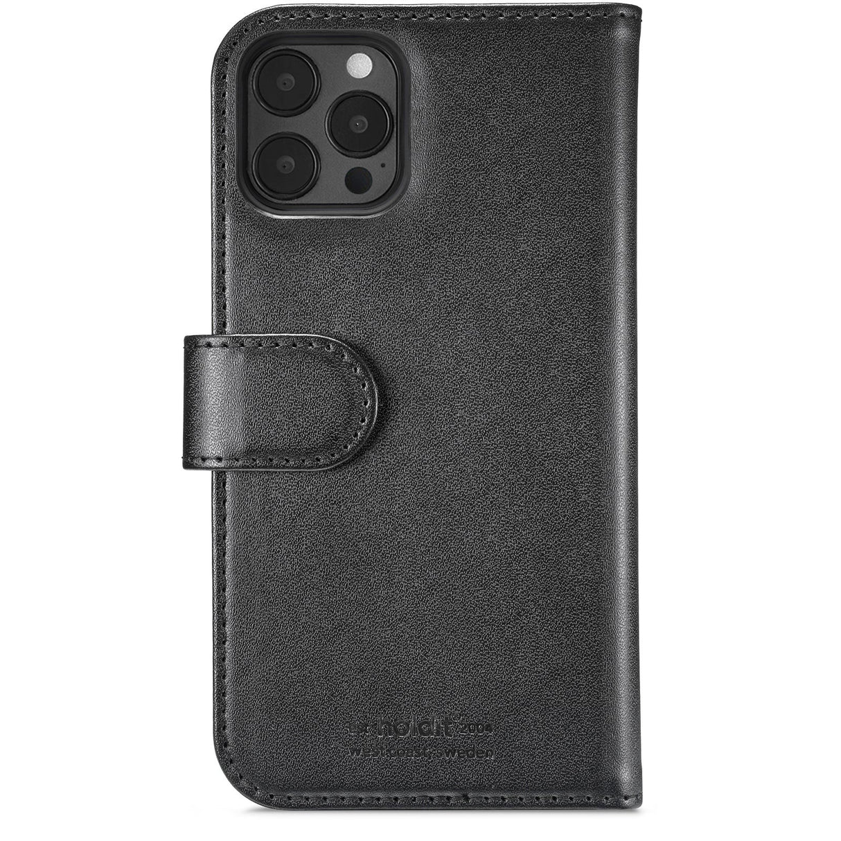 Holdit iPhone 12 Pro Max Wallet Magnet Case - Svart