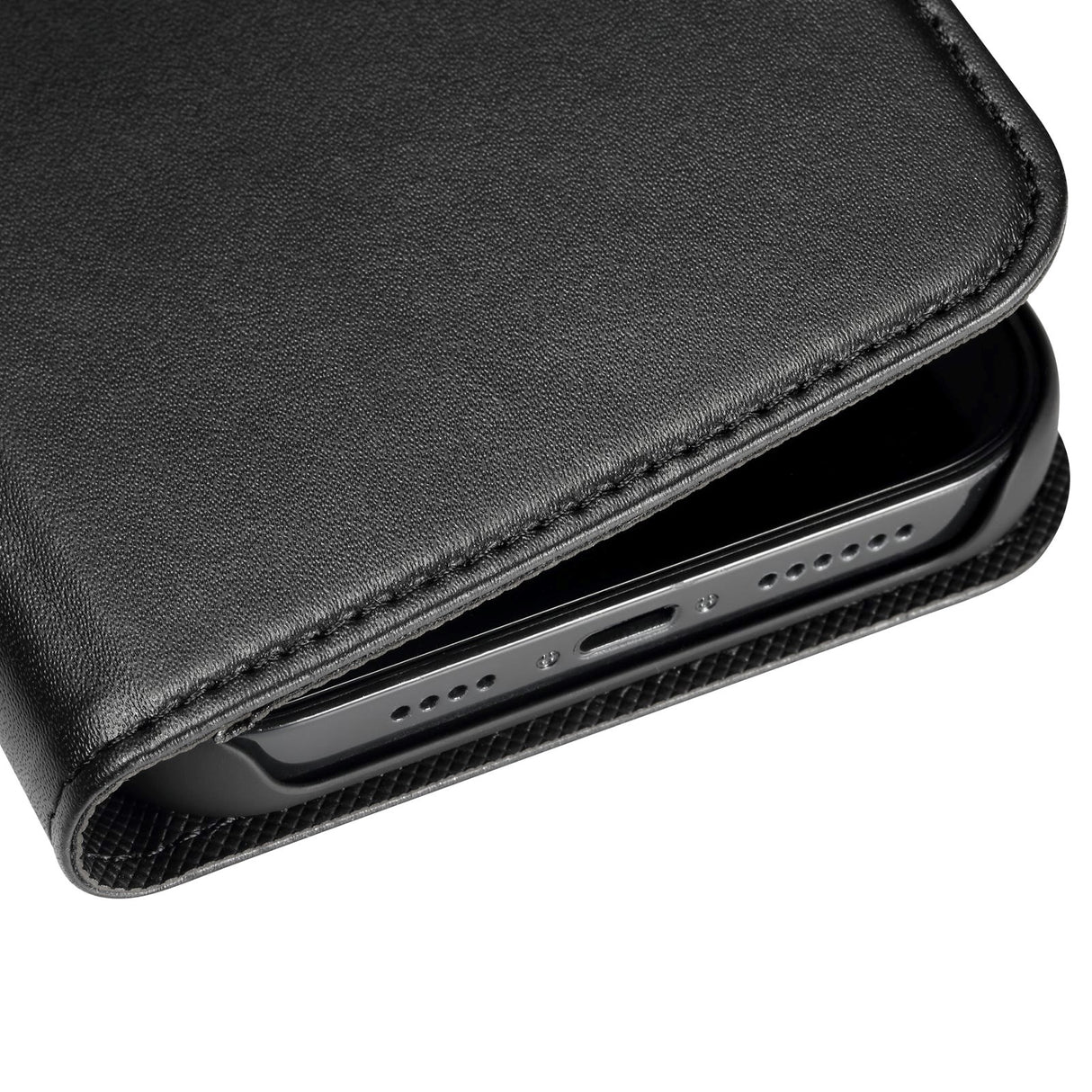 Holdit iPhone 12 Pro Max Wallet Magnet Case - Svart