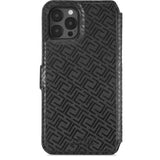 Holdit iPhone 12 Pro Max Wallet Magnet Case - Stockholm Celia - Svart