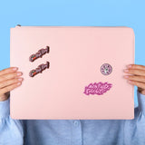 Holdit Laptop Veske i Kunstskinn 16"- Rosa