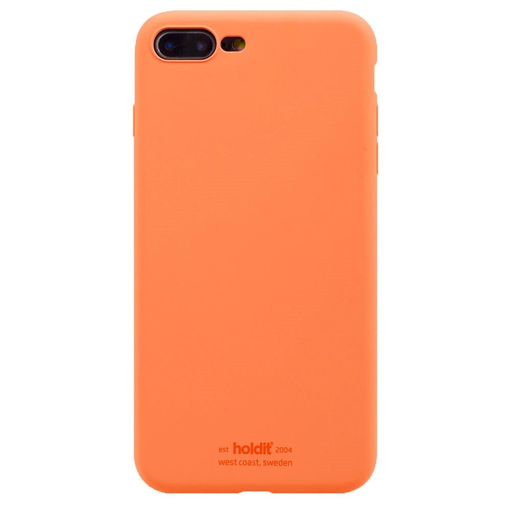 Holdit iPhone 8 Plus / 7 Plus Soft Touch Silikon Deksel - Orange