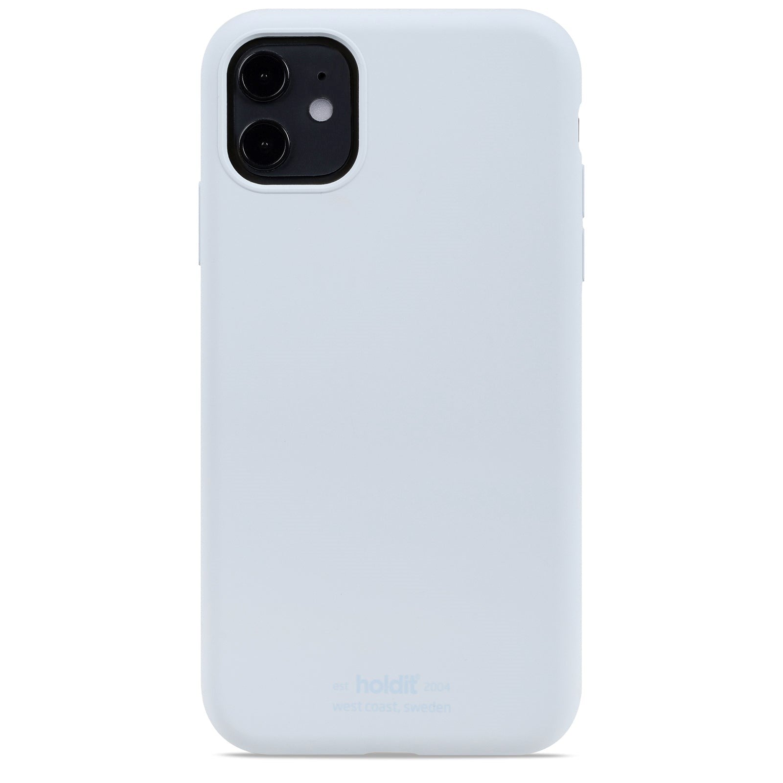 Holdit iPhone 11 Soft Touch Silikon Deksel - Mineral Blue