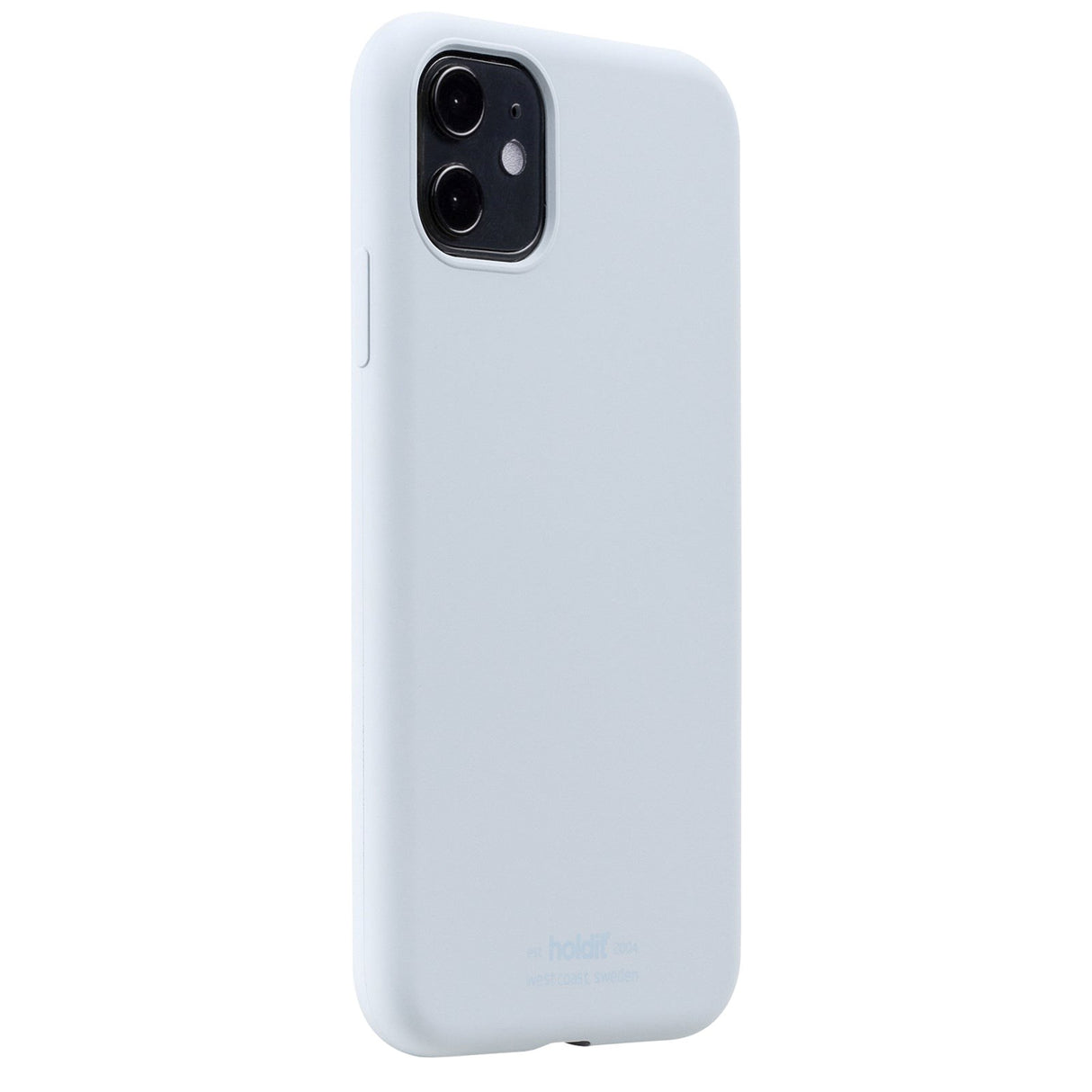 Holdit iPhone 11 Soft Touch Silikon Deksel - Mineral Blue