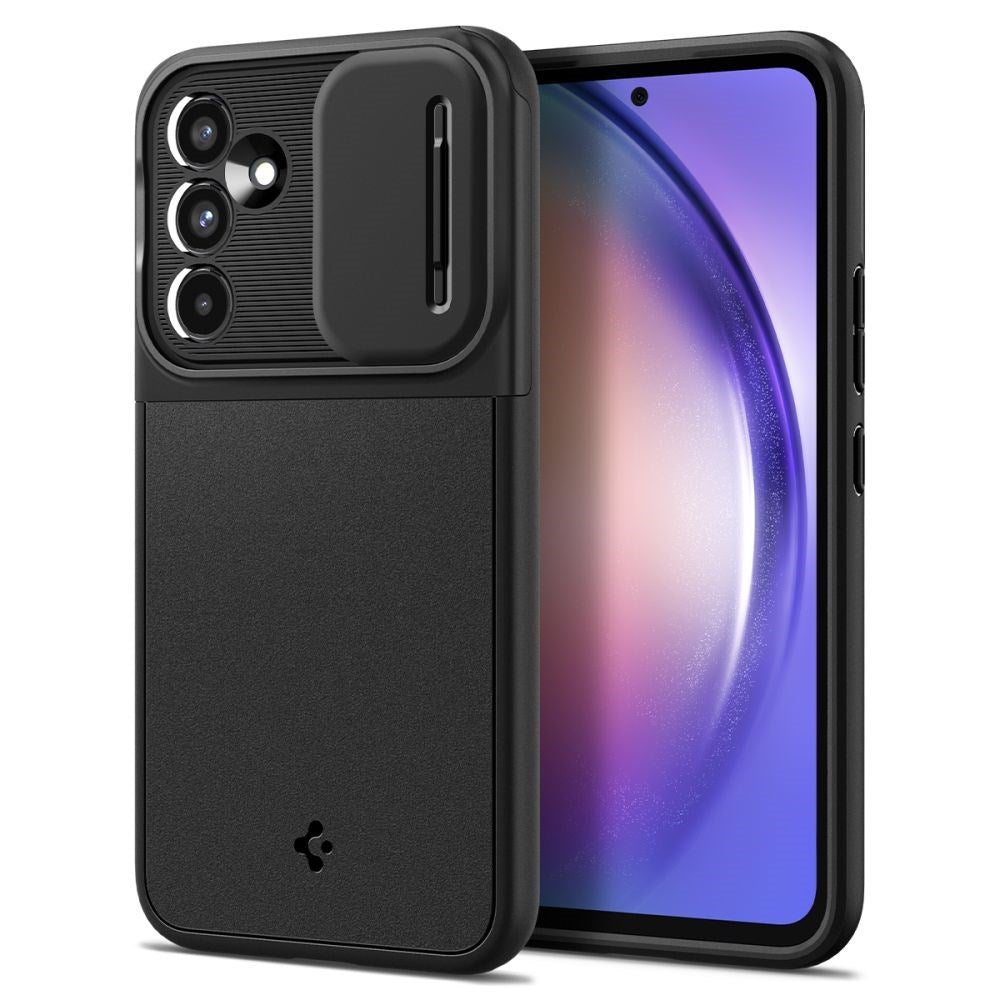 Samsung Galaxy A54 (5G) Spigen Optik Armor Deksel - Svart