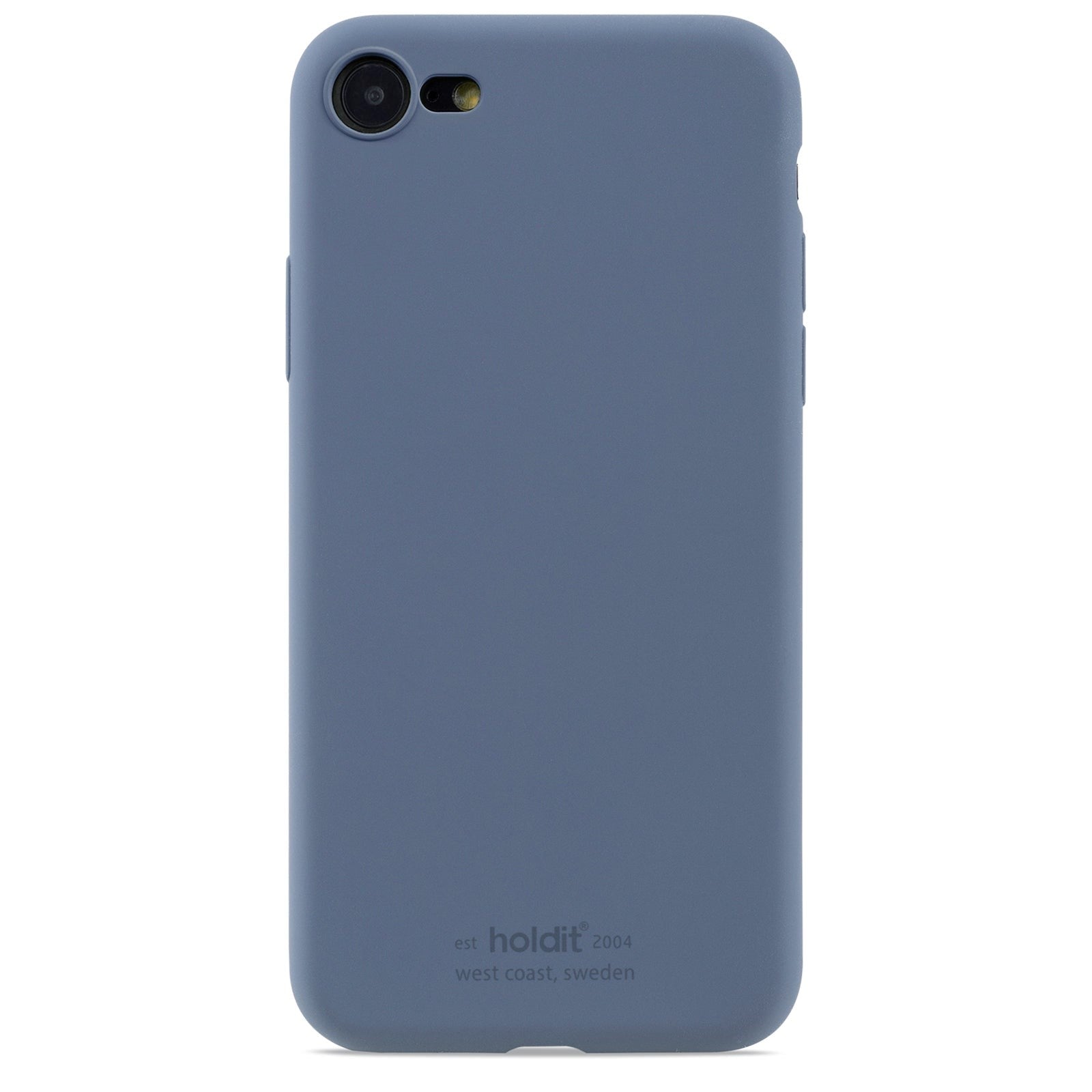 Holdit iPhone SE (2022 / 2020) / 8 / 7 Soft Touch Silikon Deksel - Pacific Blue