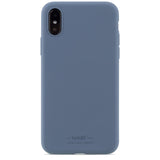 Holdit iPhone X / Xs Soft Touch Silikon Deksel - Pacific Blue