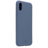 Holdit iPhone X / Xs Soft Touch Silikon Deksel - Pacific Blue