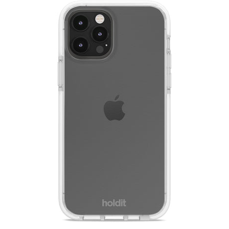 Holdit iPhone 12 / 12 Pro Seethru Deksel - Hvit