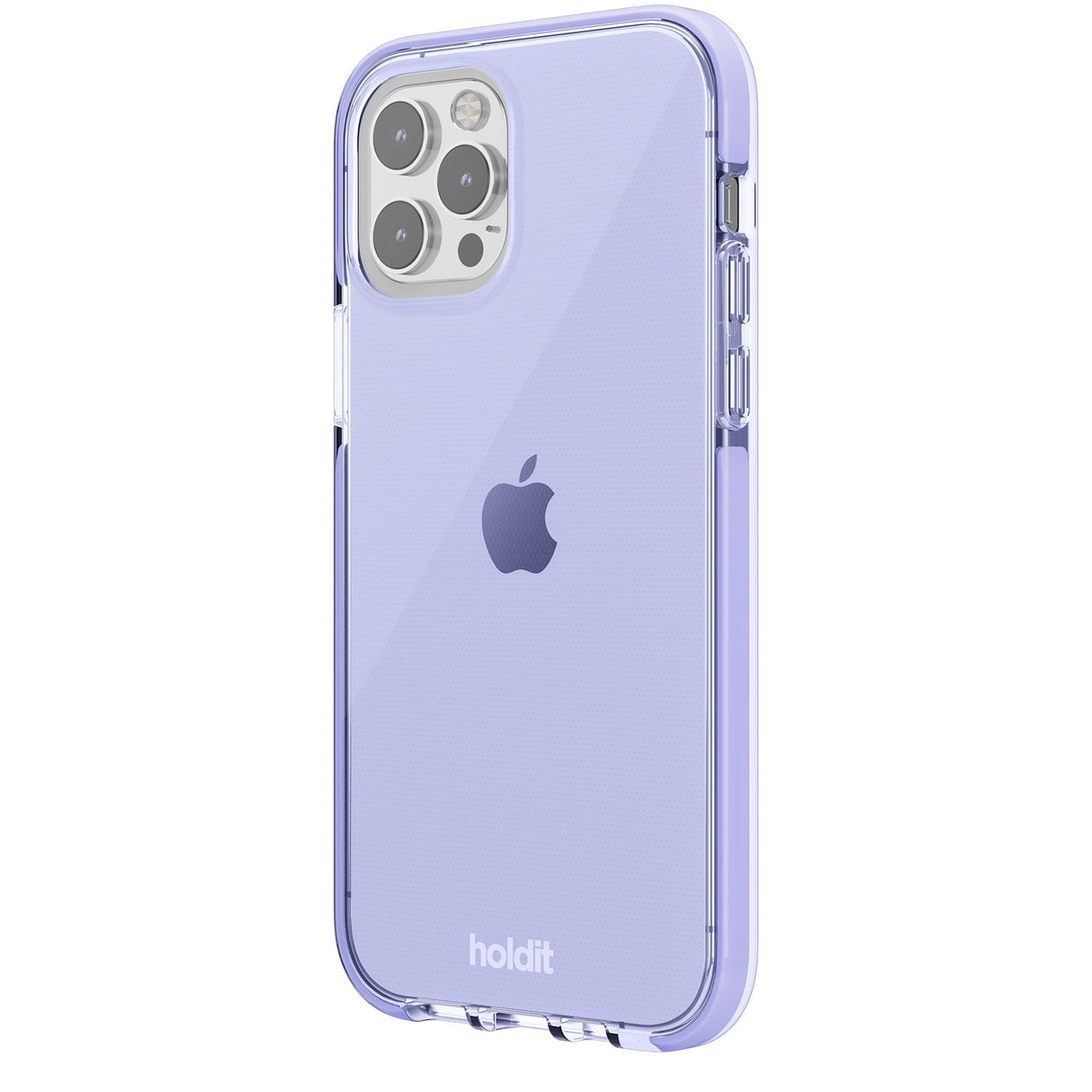 Holdit iPhone 12 / 12 Pro Seethru Deksel - Lavender