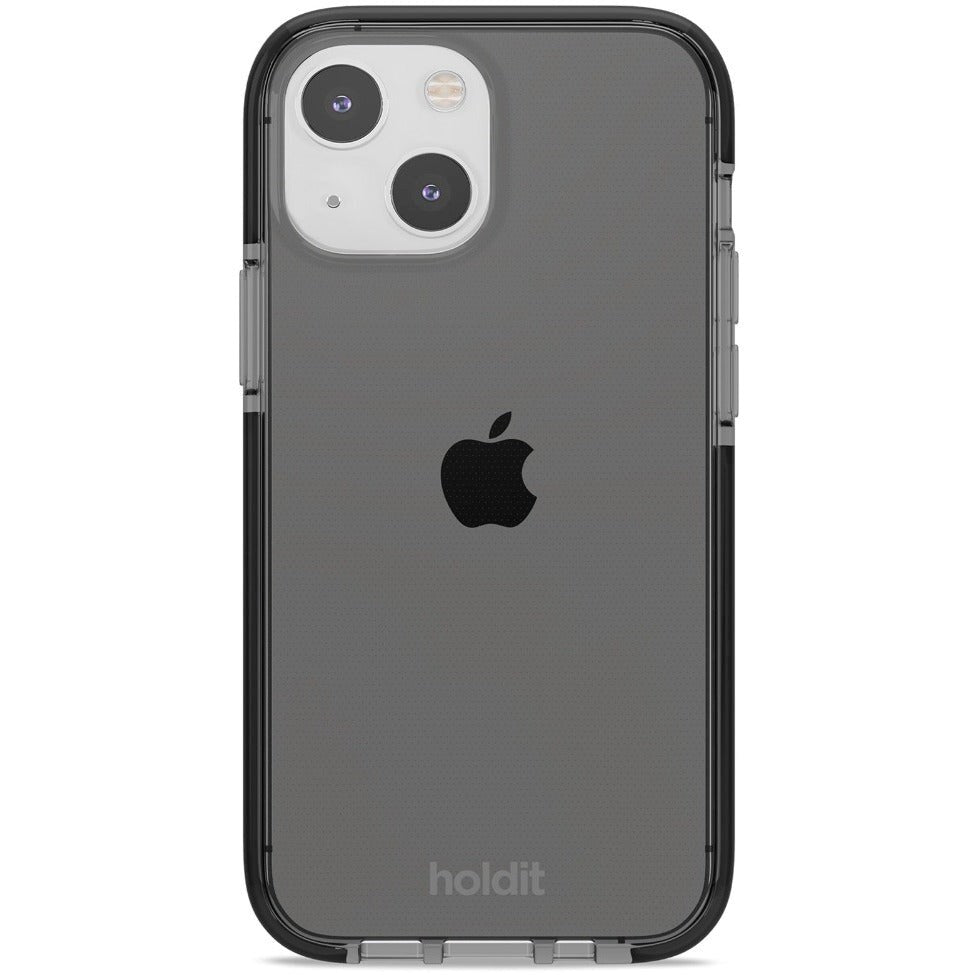 Holdit iPhone 13 Mini Seethru Deksel - Black