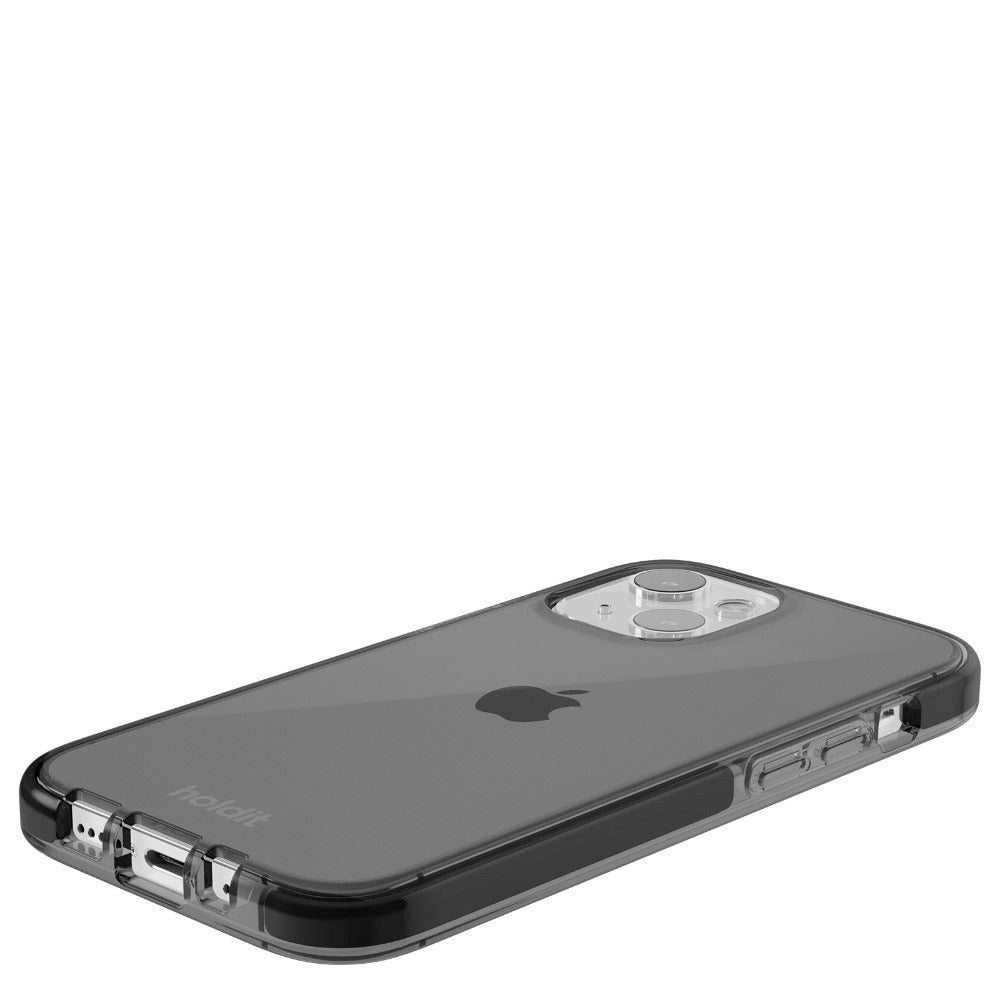 Holdit iPhone 13 Mini Seethru Deksel - Black