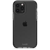 Holdit iPhone 13 Pro Seethru Deksel - Black