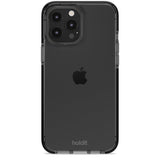 Holdit iPhone 13 Pro Max Seethru Deksel - Black