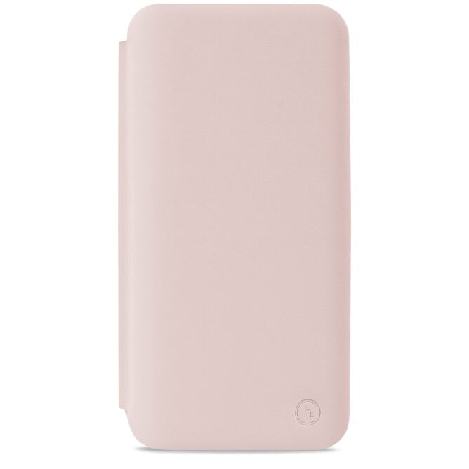 Holdit iPhone 13 Pro Slim Flip Deksel med Pung - Blush Pink