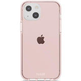 Holdit iPhone 13 Mini Seethru Deksel - Blush Pink