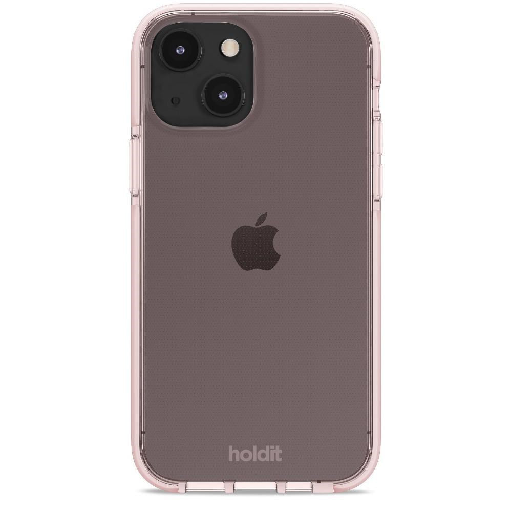 Holdit iPhone 13 Mini Seethru Deksel - Blush Pink