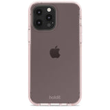 Holdit iPhone 13 Pro Seethru Deksel - Blush Pink