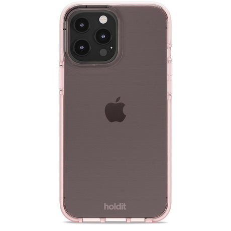 Holdit iPhone 13 Pro Max Seethru Deksel - Blush Pink